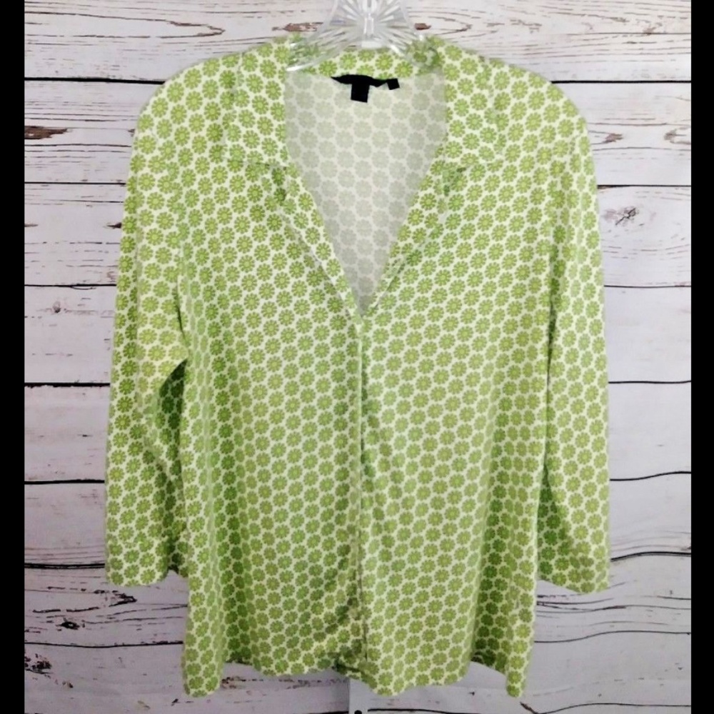 Boden floral print top size Large